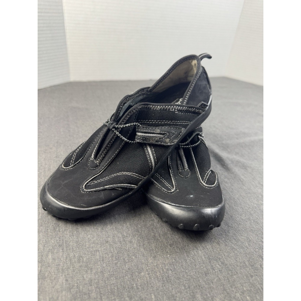J-41 Tahoe Trail Shoes Women 7/7.5 Black Water‎ Ready Jeep Eng Traction Sole